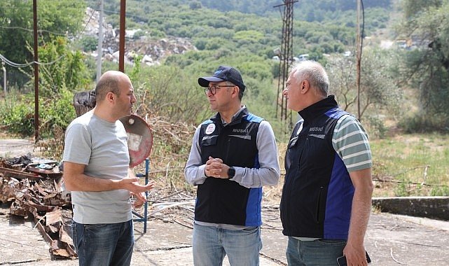 MUSKİ Genel Müdürü Şengül, Ayağının Tozuyla Bodrum'da