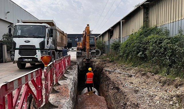 Başiskele Karadenizliler Mahallesi'ne 2 Bin 600 Metre Yeni Yağmur Suyu Hattı