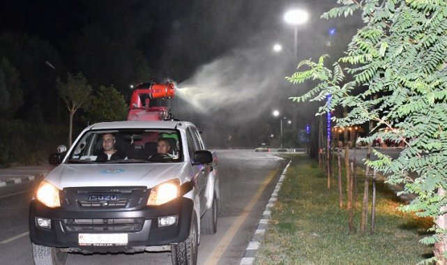 Haşere ile mücadelede 24 saat kesintisiz hizmet