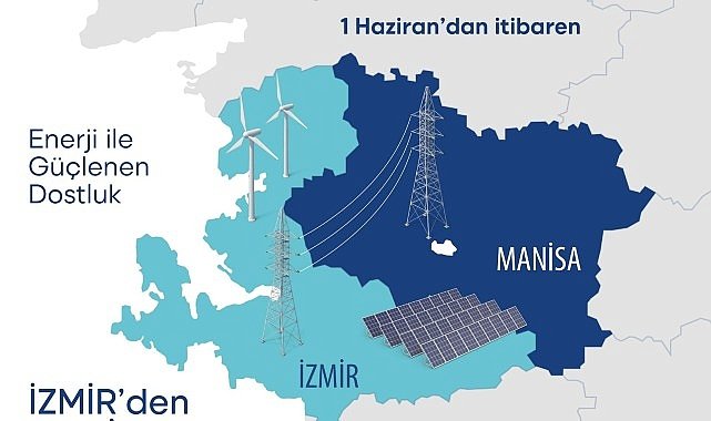 İzmir'den Manisa'ya temiz enerji