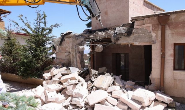 Kapadokya Alan Başkanlığı'ndan 'kaçak' mücadelesi
