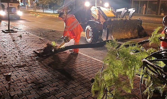 Antalya Büyükşehir'den hızlı müdahale