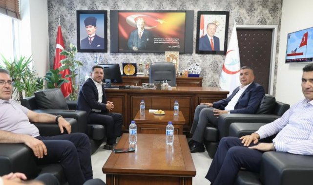 Başkan Arı'dan İl Sağlık Müdürü Tartar'a iade-i ziyaret