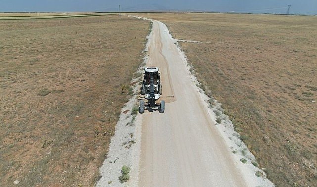 Çumra'da Yol Altyapı Çalışmalarında Yoğun Mesai