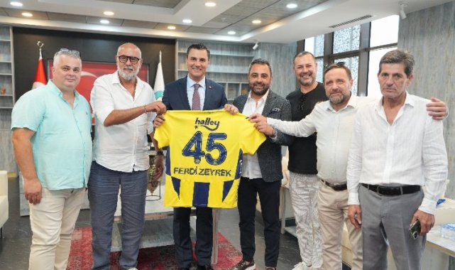 Fenerbahçe Taraftar Derneklerinden Başkan Zeyrek'e ziyaret
