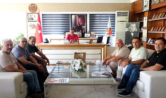 Göynük Taksiden Başkan Topaloğlu'na ziyaret