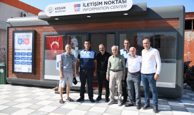 Keşan Belediyesi hizmet noktası Yeni Mahalle'de faaliyete başladı