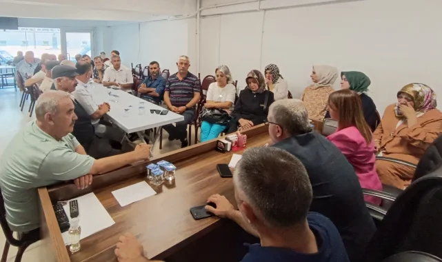 AK Parti Milletvekili Eldemir Pazaryeri'ni dinledi