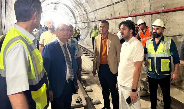 Baraçlı, Gebze-Darıca Metro projesini inceledi