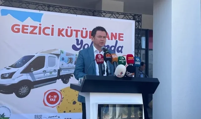 Bursa'da "Gezici Kütüphane" açılışı gerçekleşti