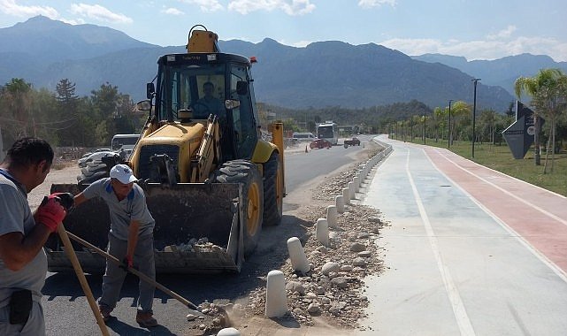 Çamyuva'da altyapı çalışmaları