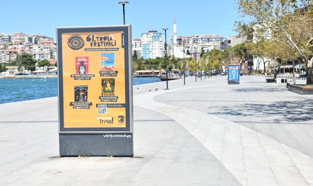 Çanakkale Uluslararası Troia Festivali'ne hazır