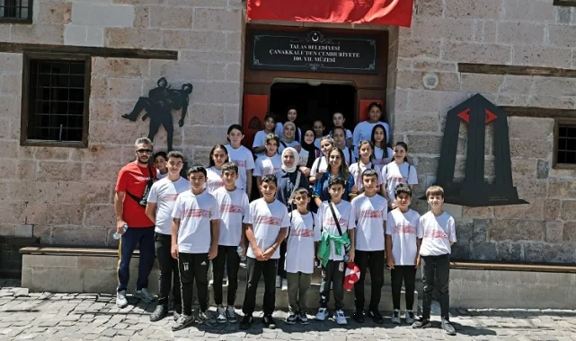 ERVA sporcularından Çanakkale Müzesi'ne ziyaret