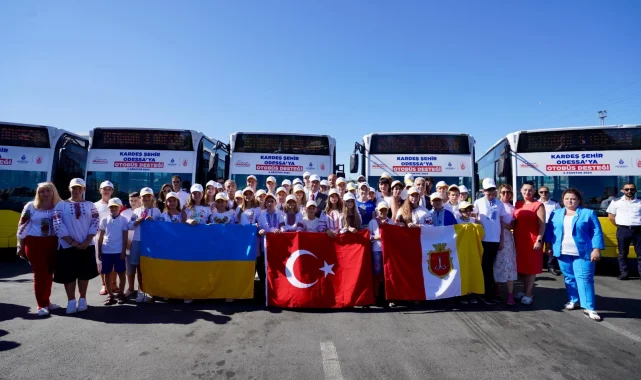 İstanbul'un otobüsleri Odessa'ya doğru yola çıktı