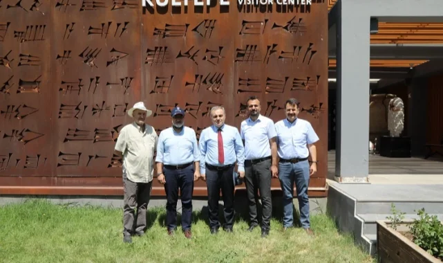 Kültepe Kaniş-Karum kazı alanına önemli ziyaret