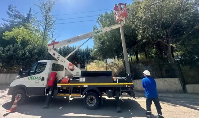 UEDAŞ ekipleri şehrin her noktasında