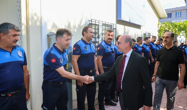 Başkan Pekyatırmacı'dan Zabıta Teşkilatı'nın 198. yılına kutlama