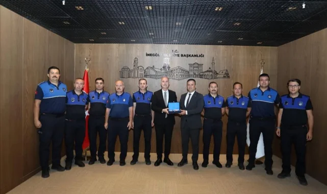 Başkan Taban Zabıta Haftasını kutladı
