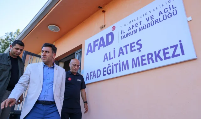 Bilecik'e AFAD Eğitim Merkezi kuruluyor