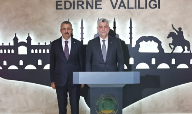 Bakan Bolat'tan Edirne Valiliği'ne ziyaret
