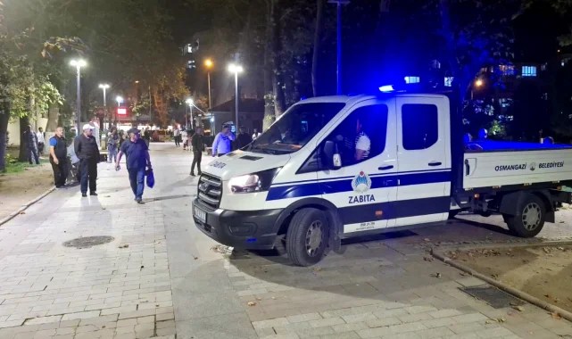 Bursa Osmangazi Zabıtası'ndan huzur operasyonu