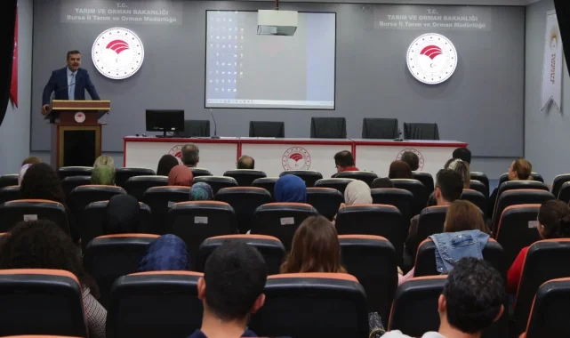 Bursa'da gıda kontrol görevlilerine 'numune alma' eğitimi