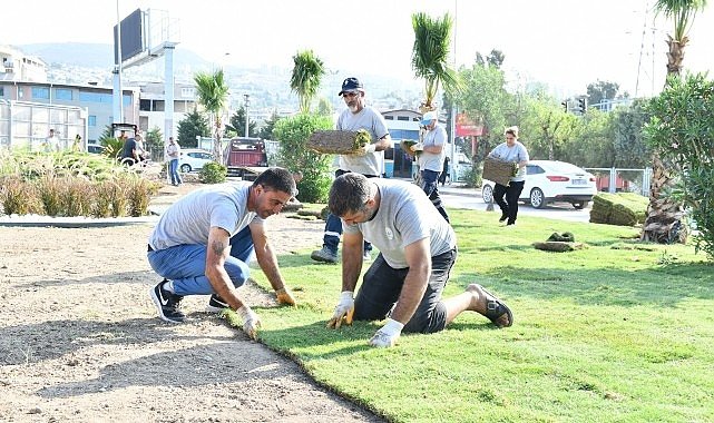 Çiğli Belediyesi'nden Yeşillendirme Atağı