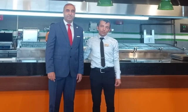 İYİ Parti Mardin İl Başkanlığından Köfteci Yusuf'a destek ziyareti