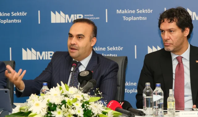 Bakan Kacır'dan makine sektörüne destek sözü