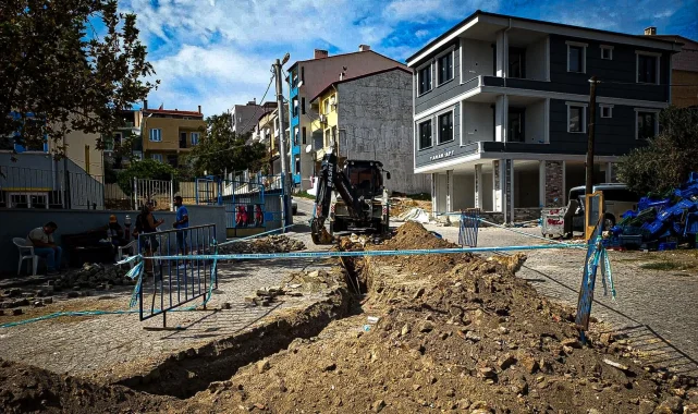 Balıkesir Ayvalık'ta yılların sorununa BASKİ'den kalıcı çözüm