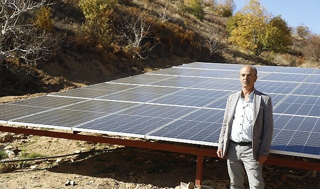 Başkan Çerçioğlu'nun projesi ile kırsal mahallede bulunan sondaj kuyusuna çevre dostu enerji sağlanacak