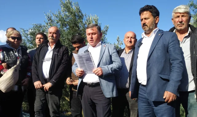 Bursa'da Mudanyalı muhtarlardan Marmarabirlik'e 'avans' tepkisi