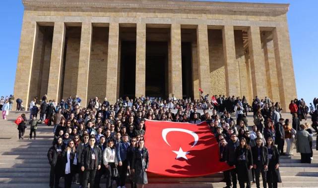 Bursalı 550 genç Ata'nın huzurunda