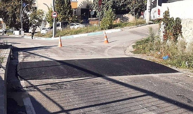 Büyükşehir'den Dilovası'nda asfalt kasis