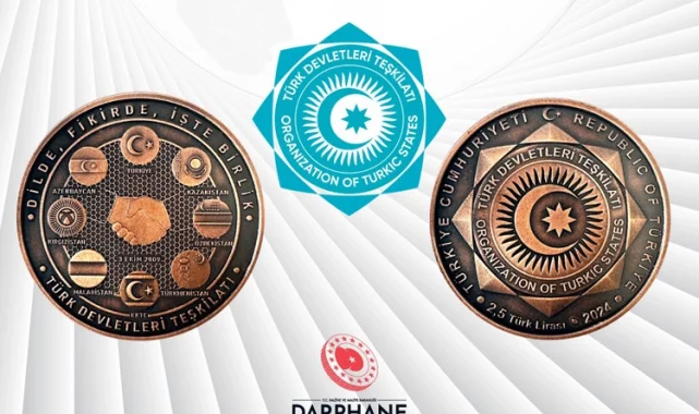 Darphane'den Türk Devletleri Teşkilatı'na hatıra para