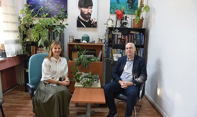 Dünyaca ünlü iklim bilimci Prof. Dr. Edouard Bard, Ege'ye konuk oldu