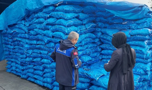 Düzce Zabıtası'ndan kömür denetimi