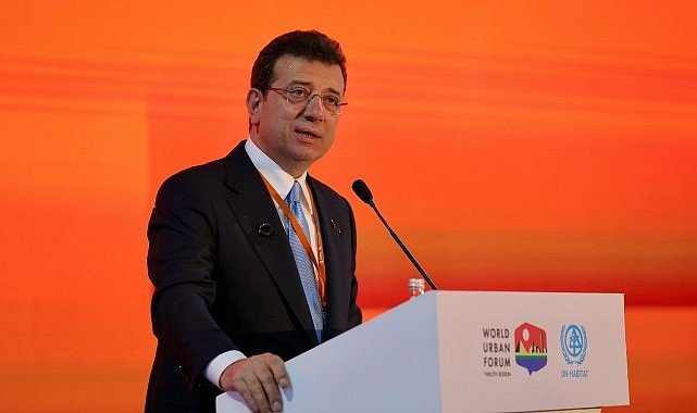 Ekrem İmamoğlu Kahire'de Düzenlenen '12. Dünya Kent Forumu'nda Konuştu