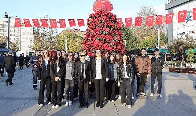 Kocaeli Ata'sını onun adını taşıyan çiçeklerle anıyor