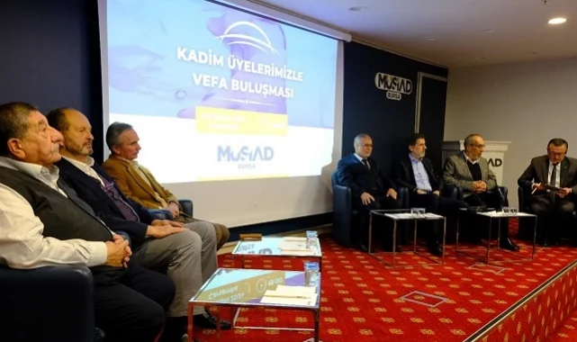 MÜSİAD Bursa'dan vefa buluşması