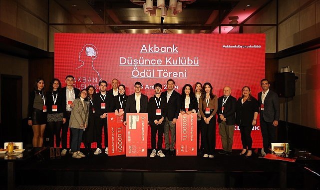 Akbank Düşünce Kulübü 15 Yıldır Yaratıcı Fikirleri Özgün Projelere Dönüştürüyor