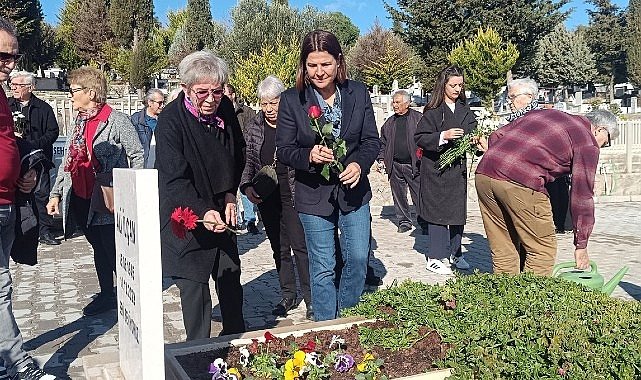 Ali İlçan ölümünün ikinci yılında Foça'da anıldı
