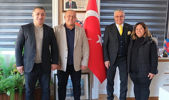 Başkan Topaloğlu'na nezaket ziyareti