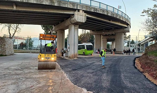 Batı Terminali'ndeki durak alanı genişletildi