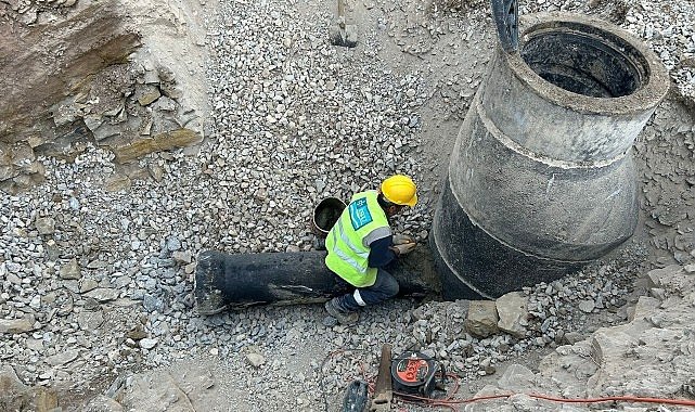 İlimtepe'nin geleceği için İSU'dan 9 bin 134 metre yeni kanalizasyon hattı