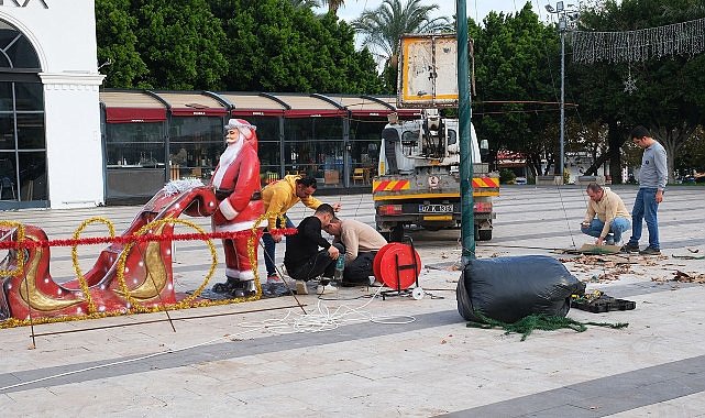 Kemer'de yılbaşı heyecanı