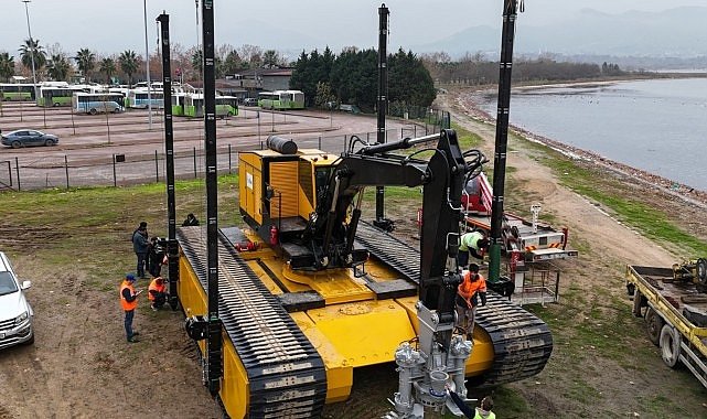 Körfez'in temizliği için yüksek kapasiteli amfibi araç alındı; Körfez'in temizliği için takviye güç