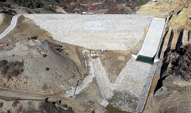 Manisa Alaağaç Barajı'nda işlem tamam