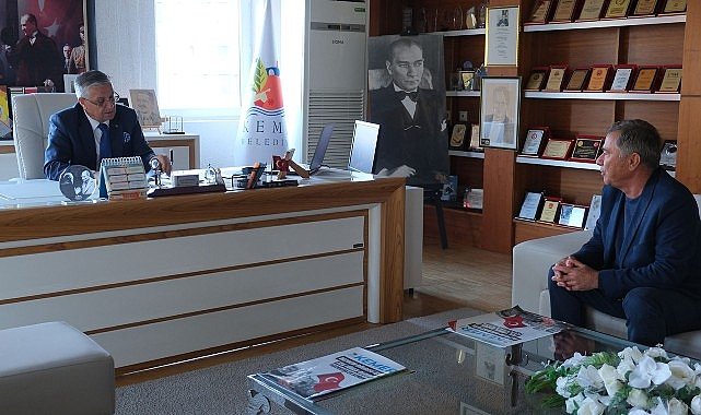 Öniz'den Başkan Topaloğlu'na ziyaret