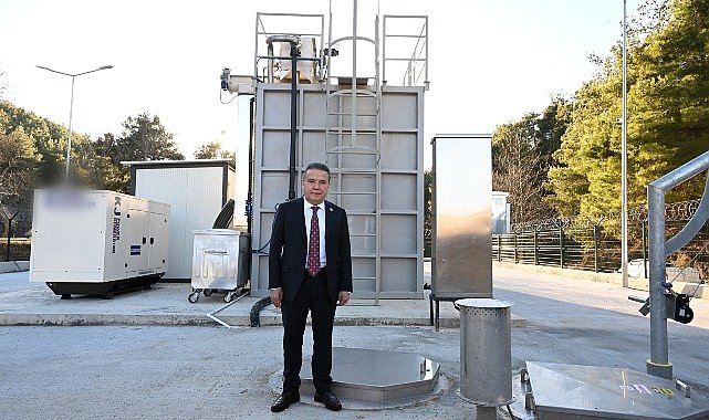 Başkan Böcek Akseki Güçlüköy Paket Atıksu Arıtma Tesisi'ni gezdi